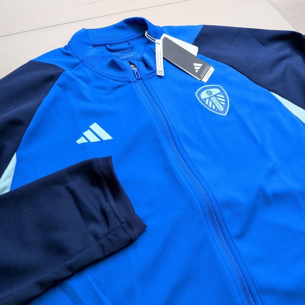 Adidas Leeds United FC LUFC Training Track Jacket Mens 2XL 23/24 Football Soccer